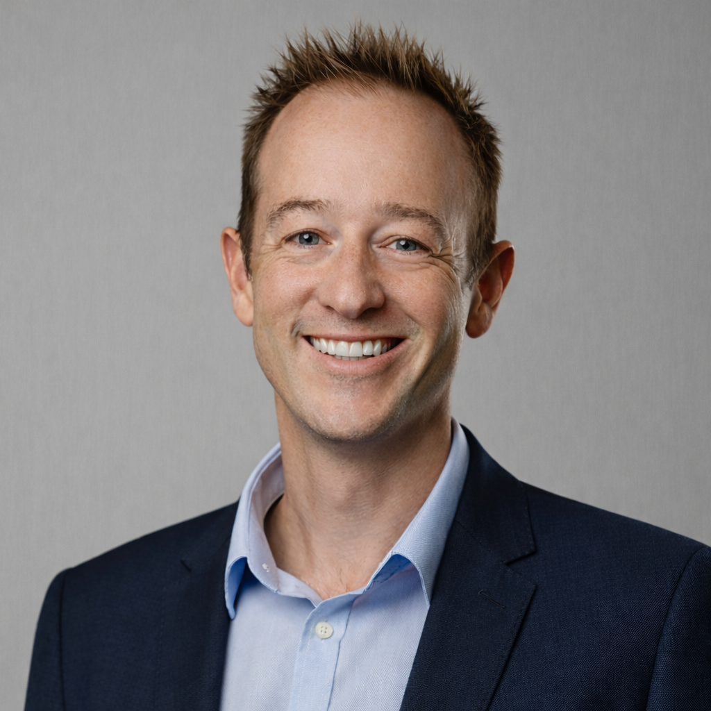 Portrait of Nat Daley, Chief Operating Officer at Base2.