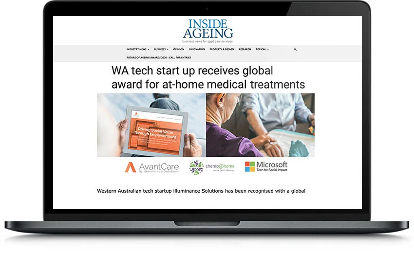 AvantCare PoY 2020 article Inside Ageing AvantCare Microsoft award finalist 2020.jpg