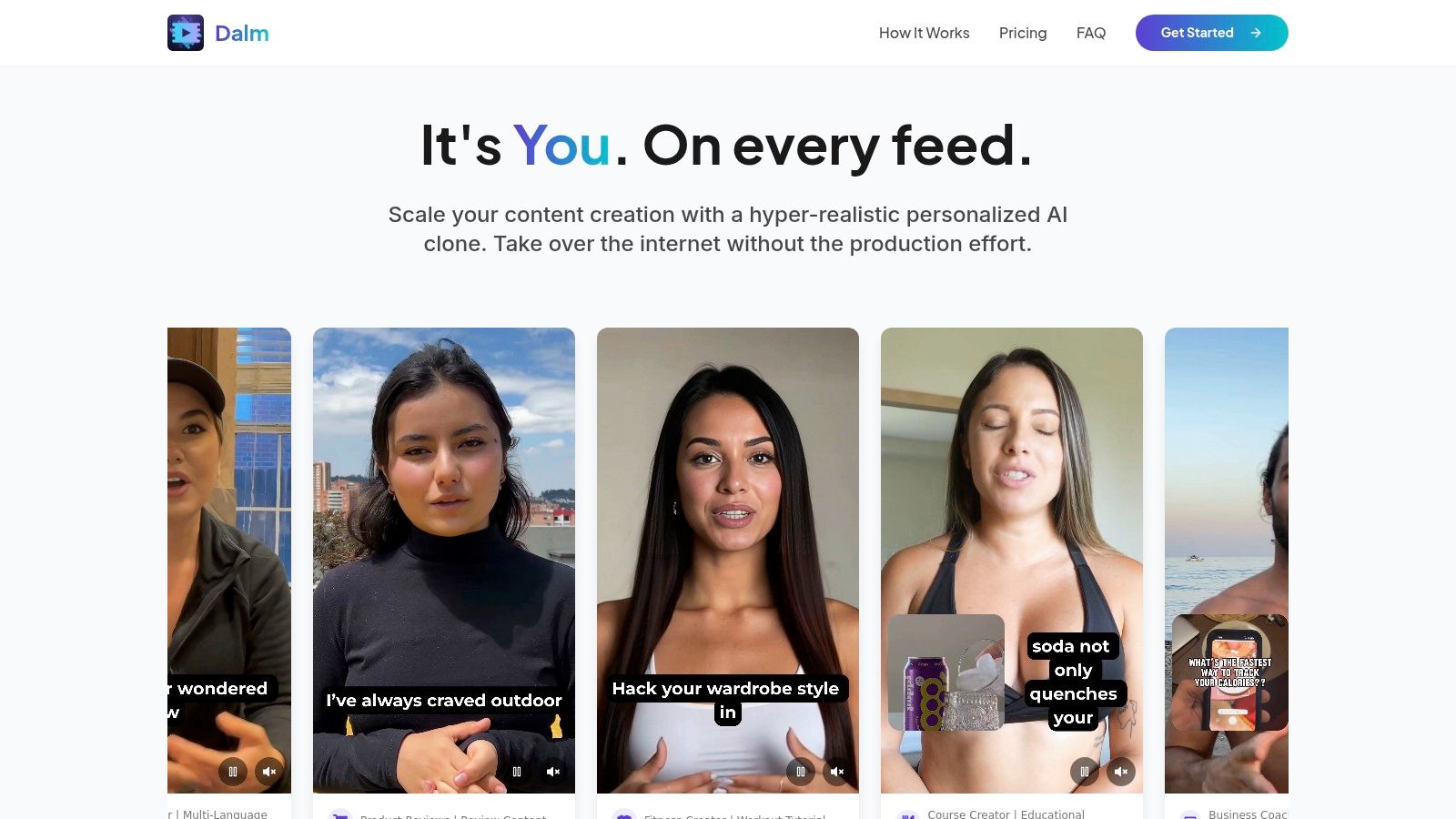 Dalm AI yoga platform with avatar creation and pose analysis features