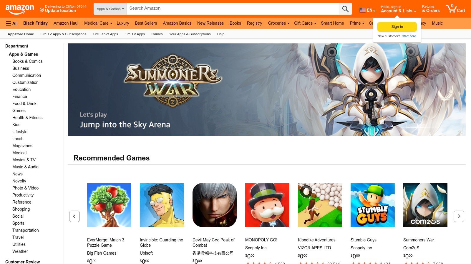 Amazon Appstore