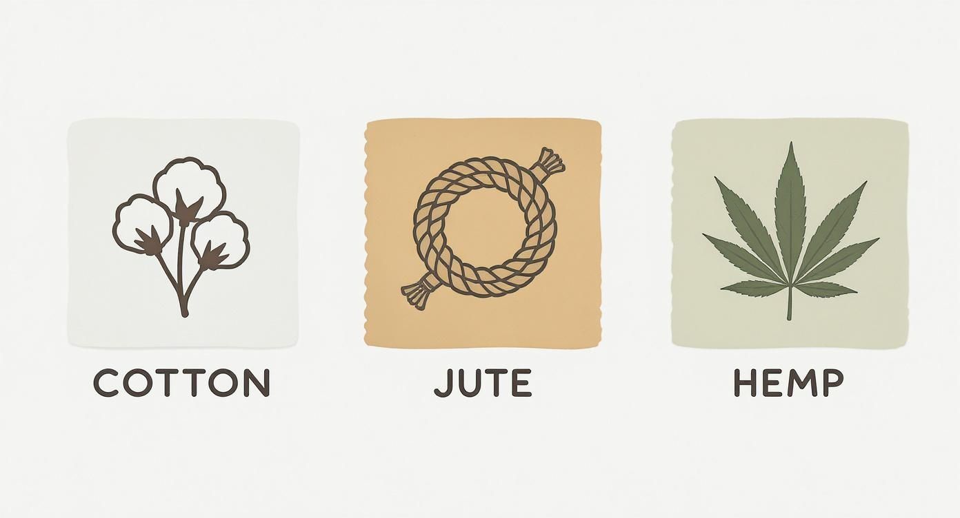 Infographic about cloth yoga mat