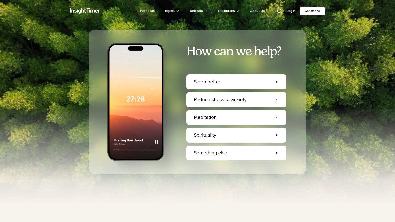 Insight Timer (Meditation + Yoga)