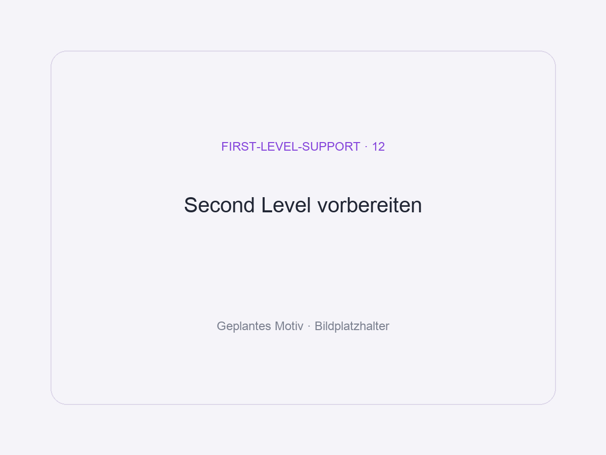 Bildplatzhalter: First Level – Second Level vorbereiten