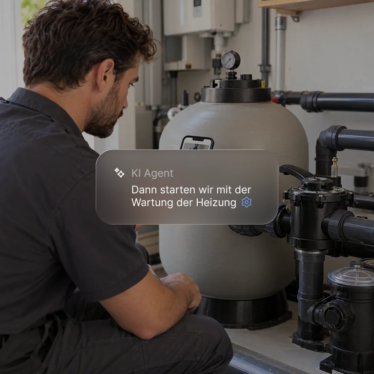 Heizungs-, Klima- & Energietechnik – KI-Unterstützung direkt am Produkt