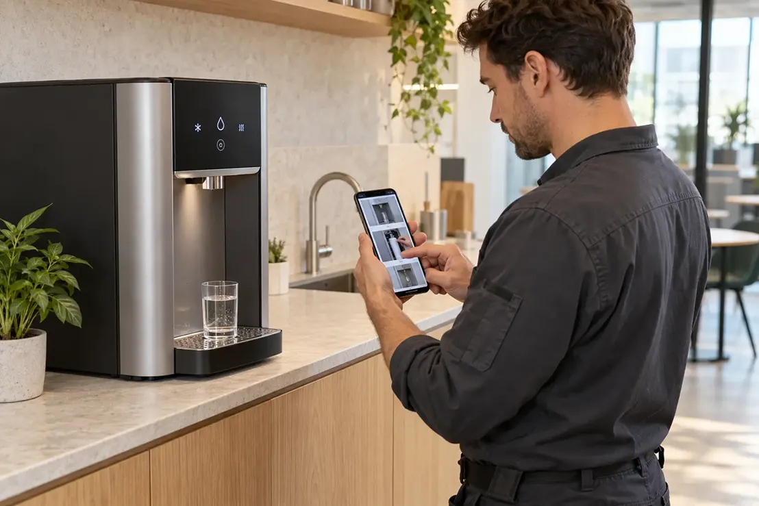 Wassertechnik – Unterstützung direkt am Produkt