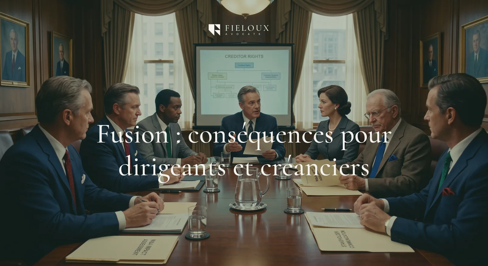 Fusion d’entreprises : conséquences juridiques pour les dirigeants et créanciers