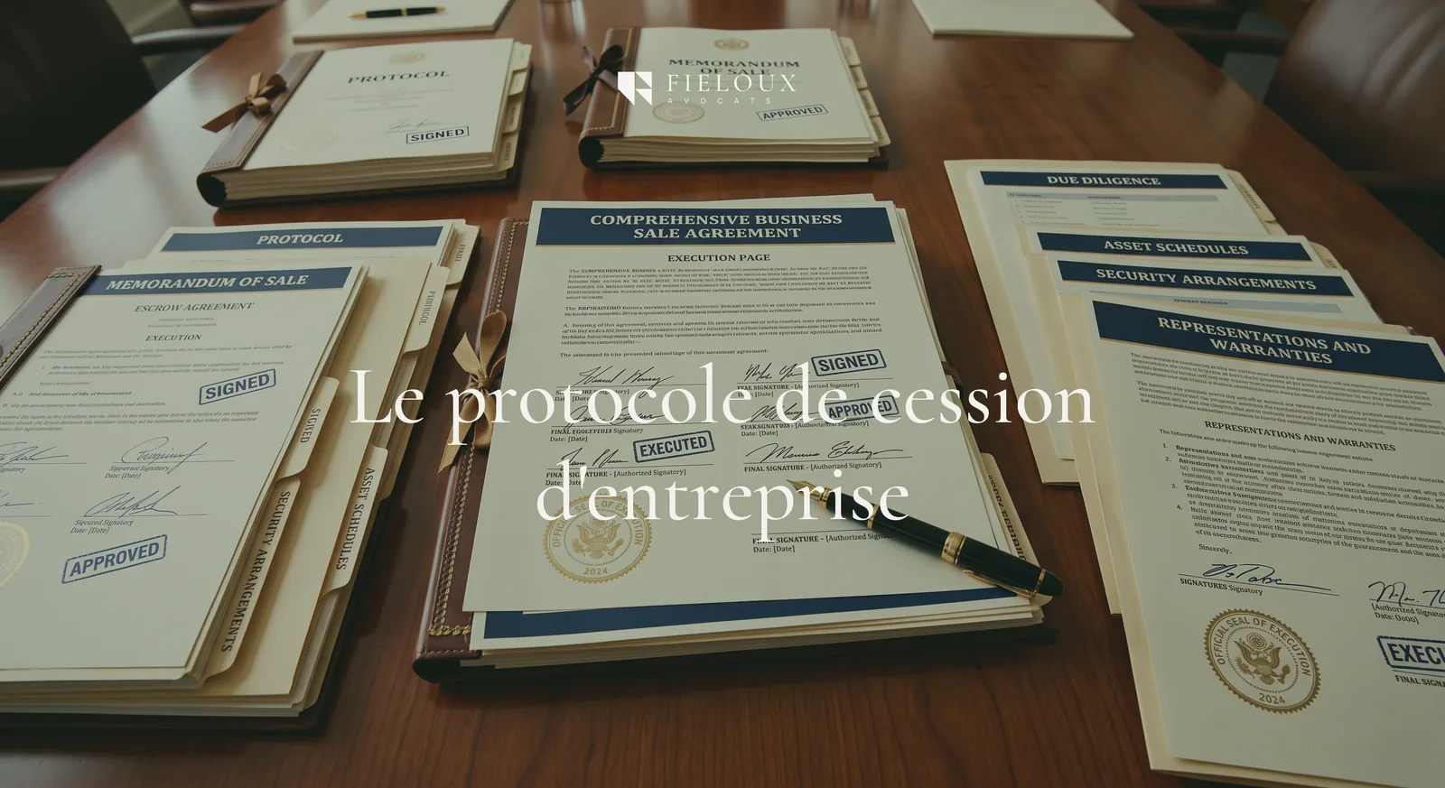 Protocole global de cession d’entreprise : sécurisez juridiquement votre transaction