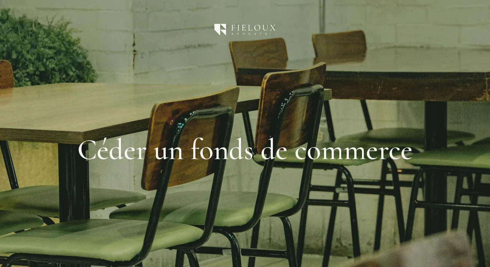 Cession fonds de commerce CHR : guide juridique complet pour cafés, hôtels et restaurants