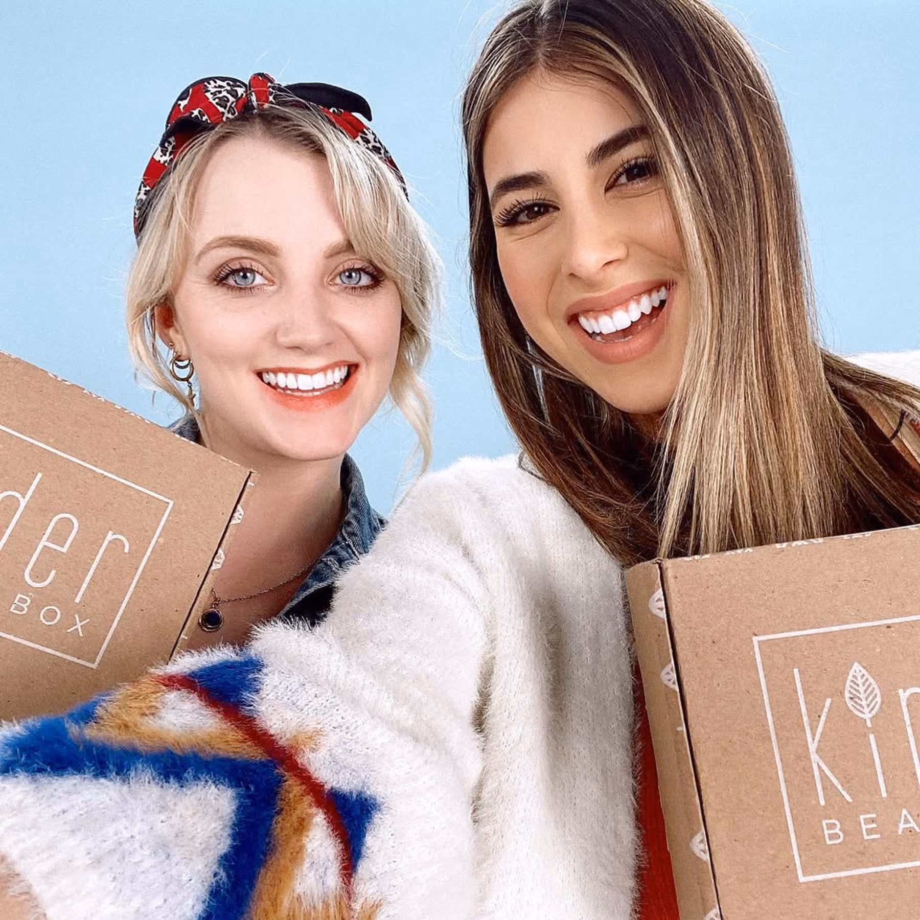 Daniella Monet and Evanna Lynch for Kinder Beauty