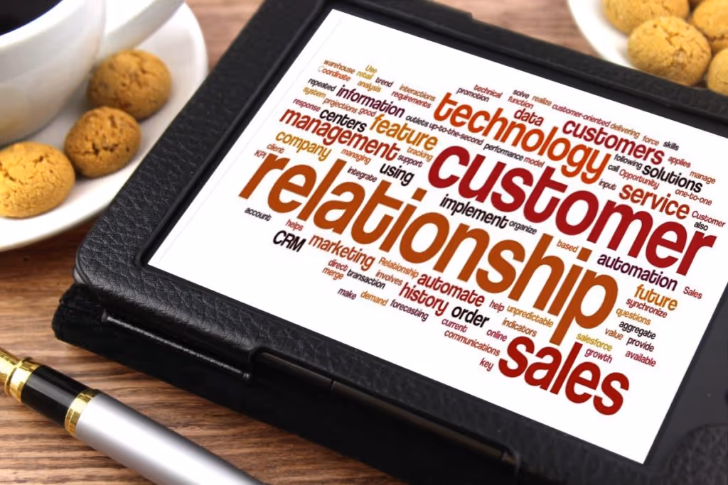 Creative Commons Tablet Word Cloud Customer Relationship Image