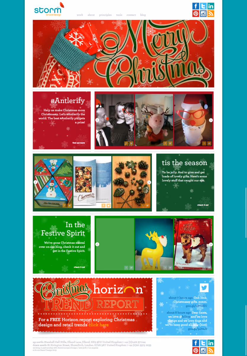 Holiday social media marketing campaigns
