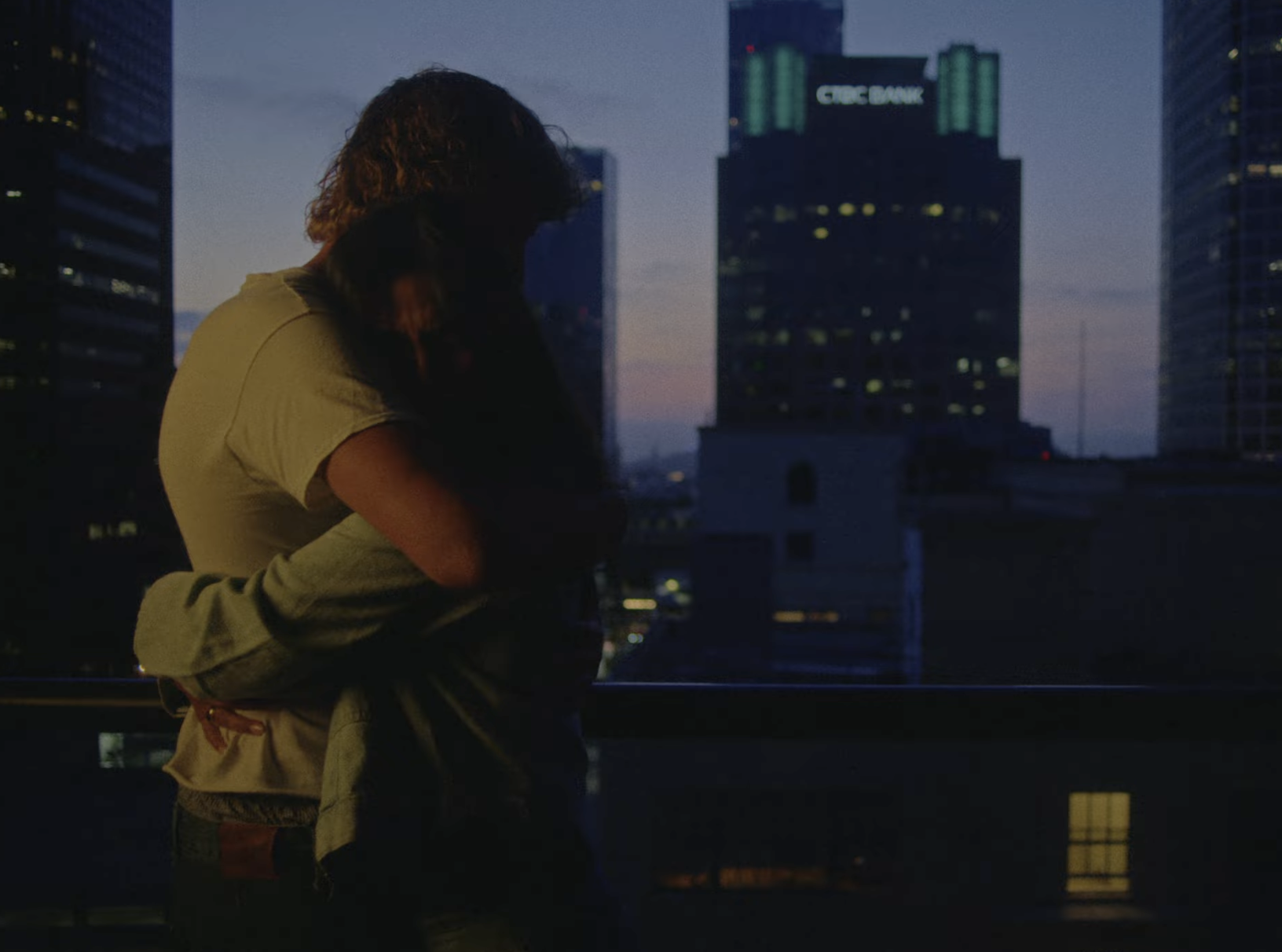 a cinematic view of downtown los angeles 