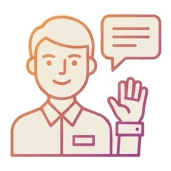 ikona pro obsluhu na místě