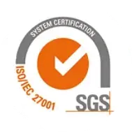 PLACEHOLDER. To be replaced with the ISO/IEC 27001 certification badge