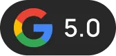 Google review score of 5.0