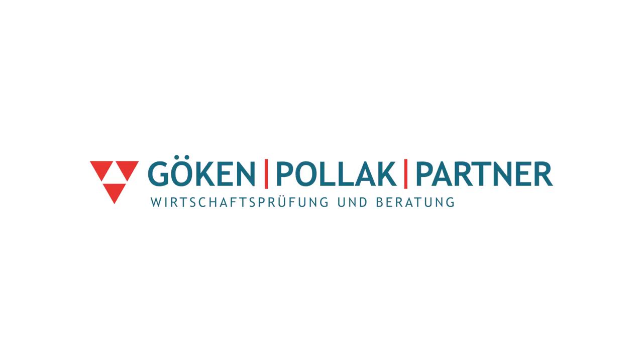 Logo von Göken Pollak Partner mit dem Text Wirtschaftsprüfung und Beratung.