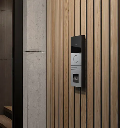 Mooi vormgegeven high-end deurbelcamera