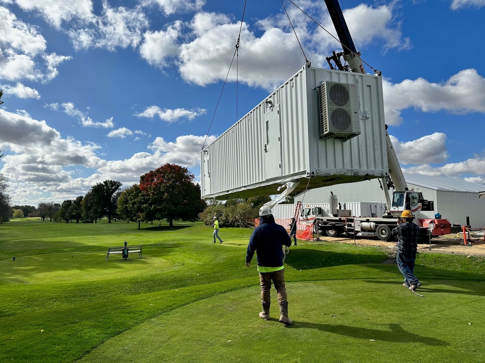 shipping container kitchen deployment