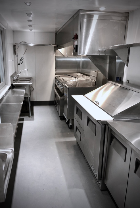 Galley kitchen layout