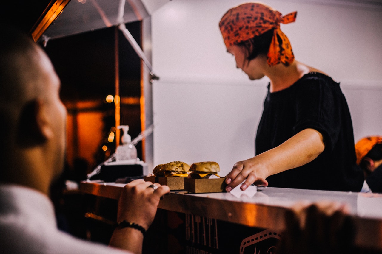 Burger restaurant