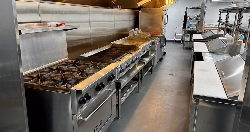 shipping container kitchen optimization