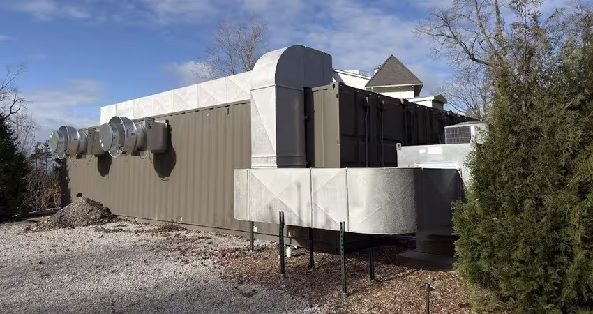 modular kitchen HVAC system 