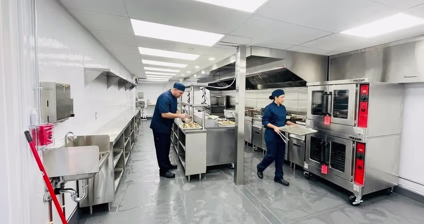 modular kitchen layout 