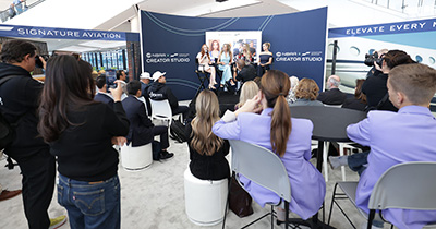 NBAA-BACE Creator Studio, Powered by Signature Aviation