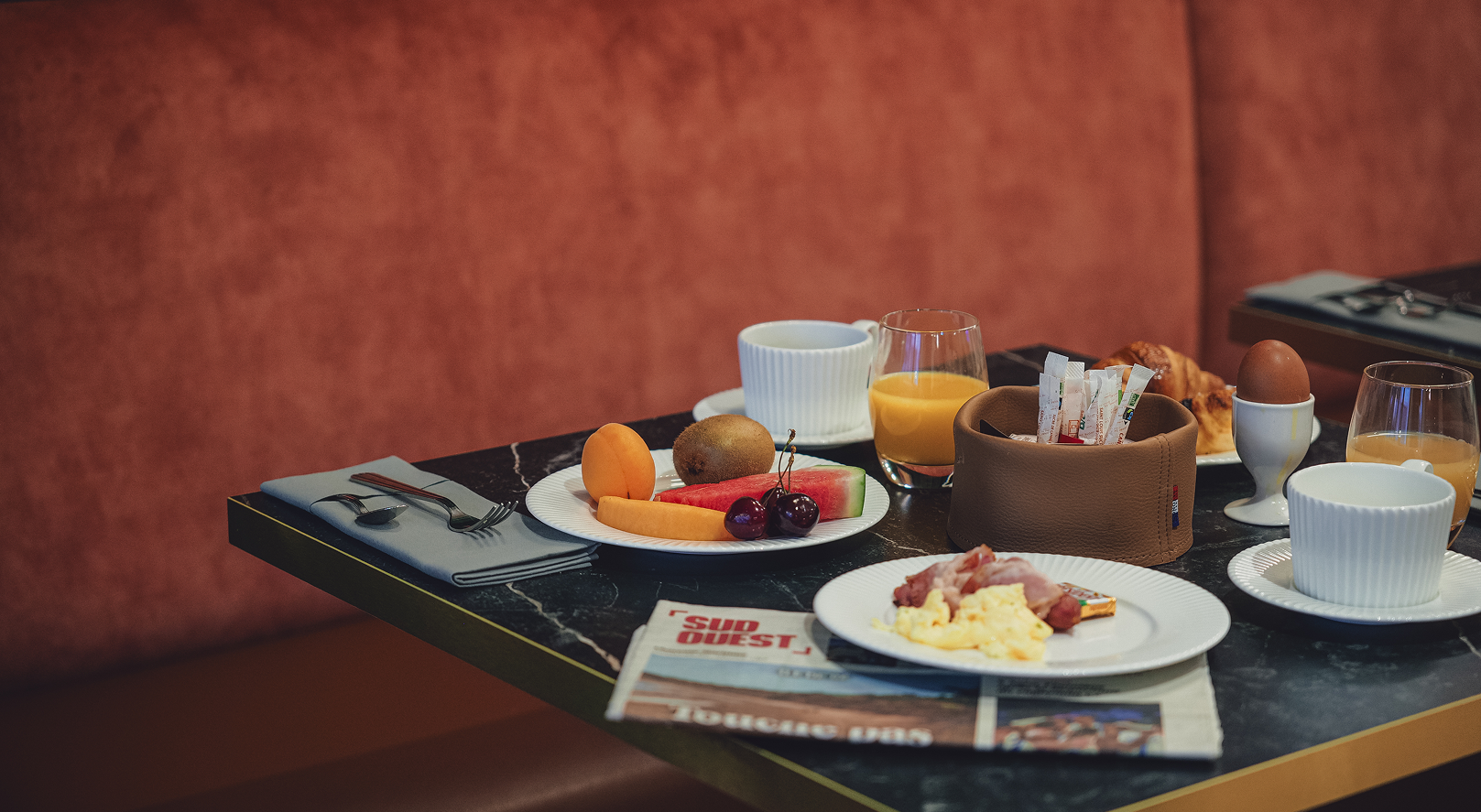 Petit déjeuner maison vignon