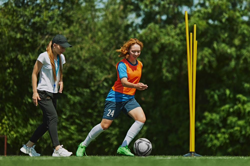 Learning with a football coach