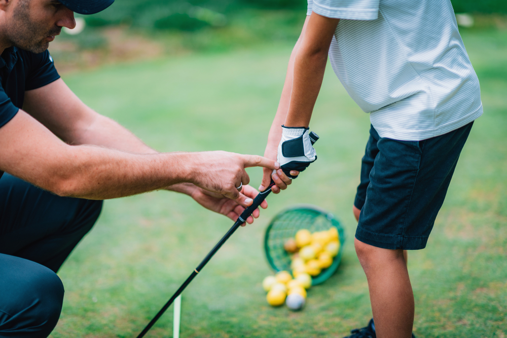 Learning with golf lessons