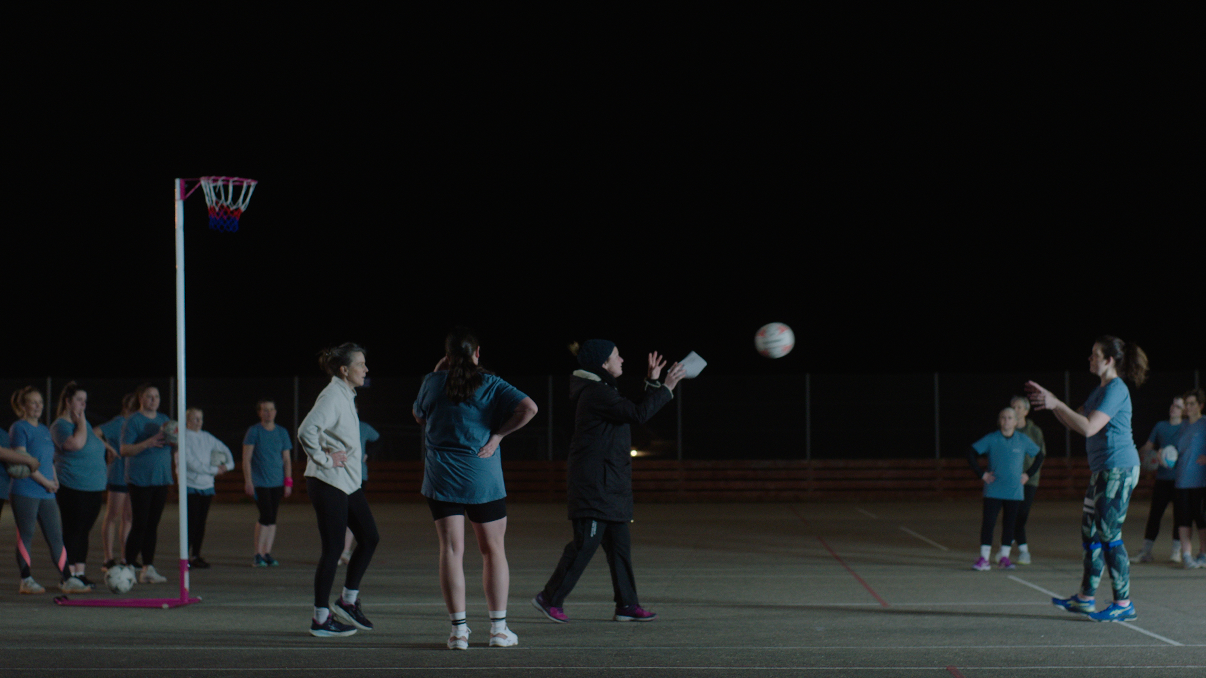 Learning with a netball coach