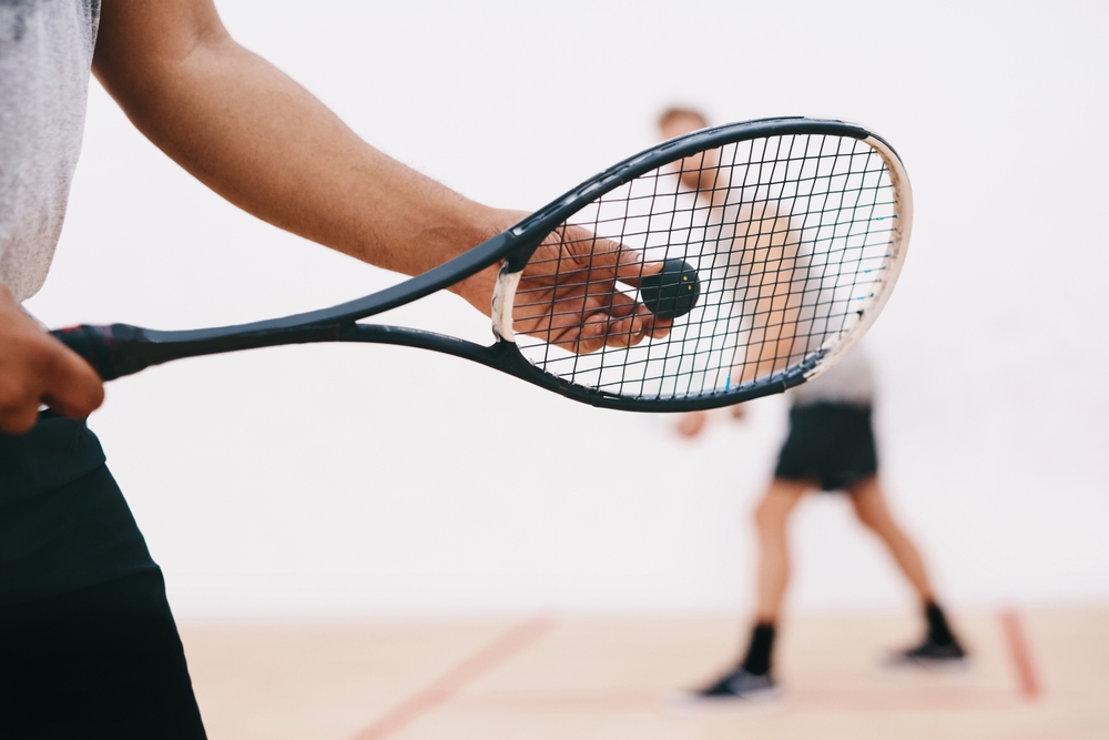 Learning with a squash coach