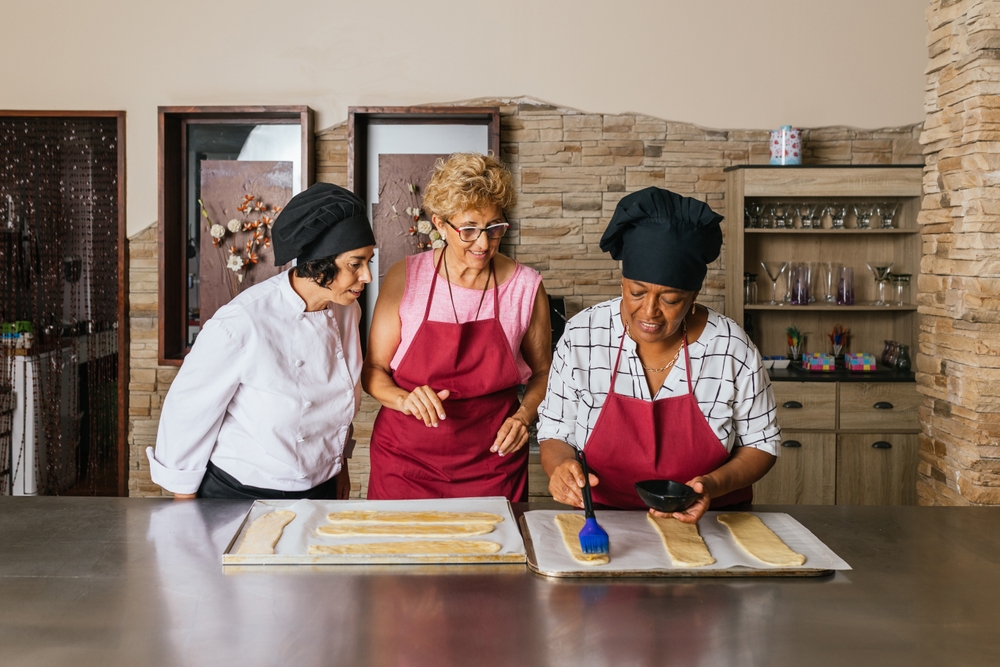 Learning with cooking classes
