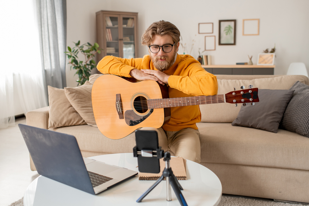 Learning with string instrument lessons