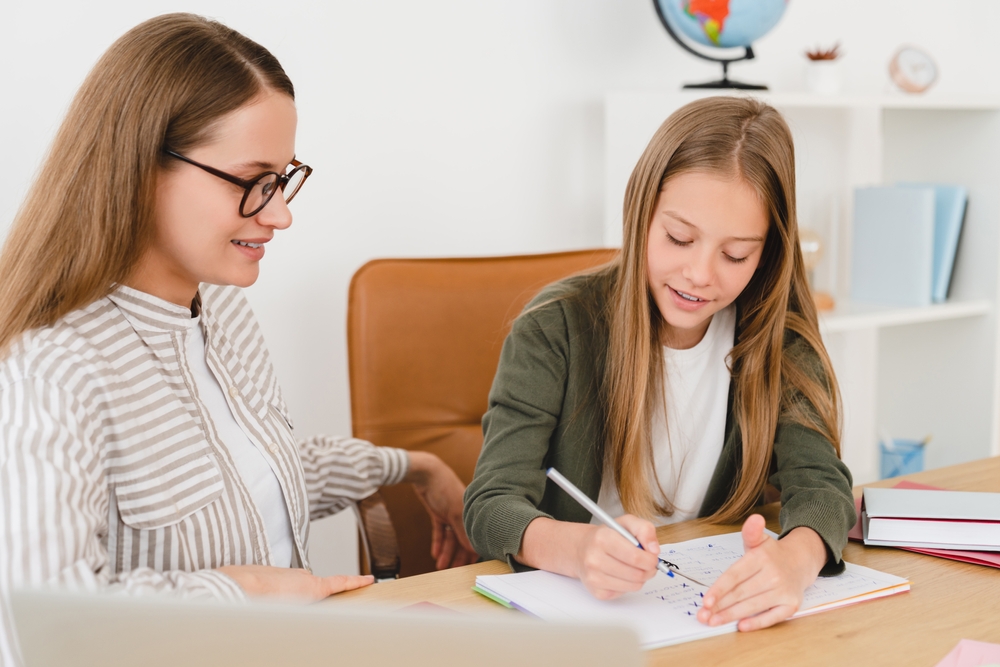 Learning with an English tutor