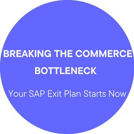 Breaking the Commerce Bottleneck