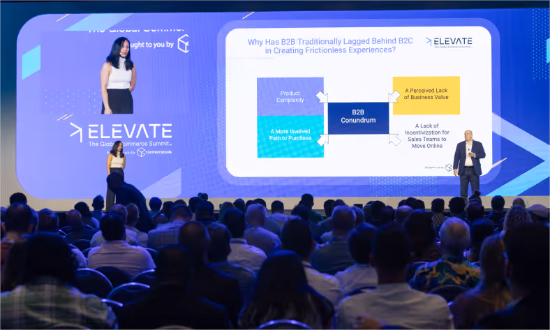 Attend Elevate - The Global Commerce Summit™ and kick-start a composable future for your B2B business