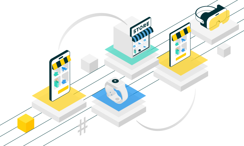 Omnichannel commerce with API orchestration