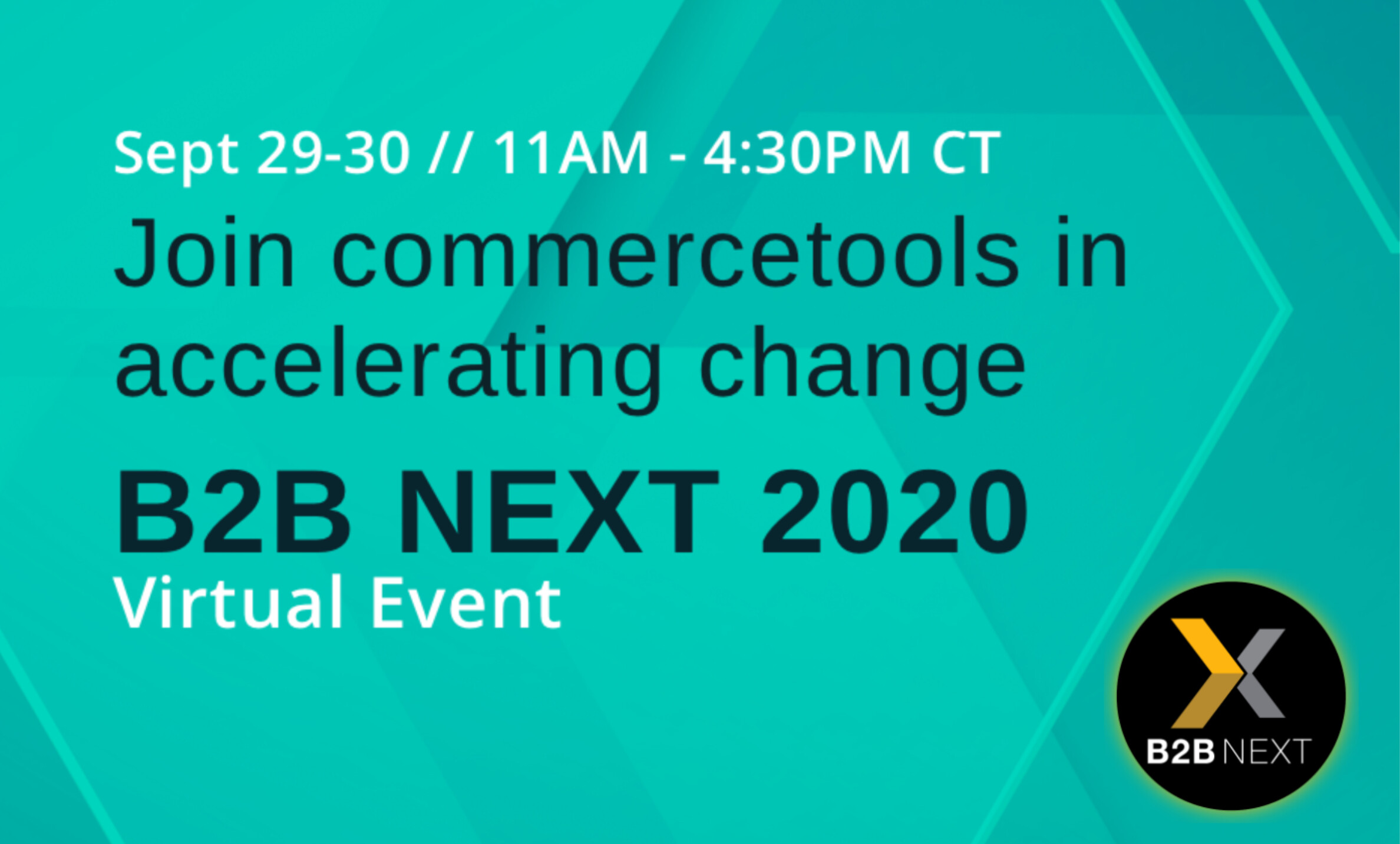 commercetools at B2B Next 2020
