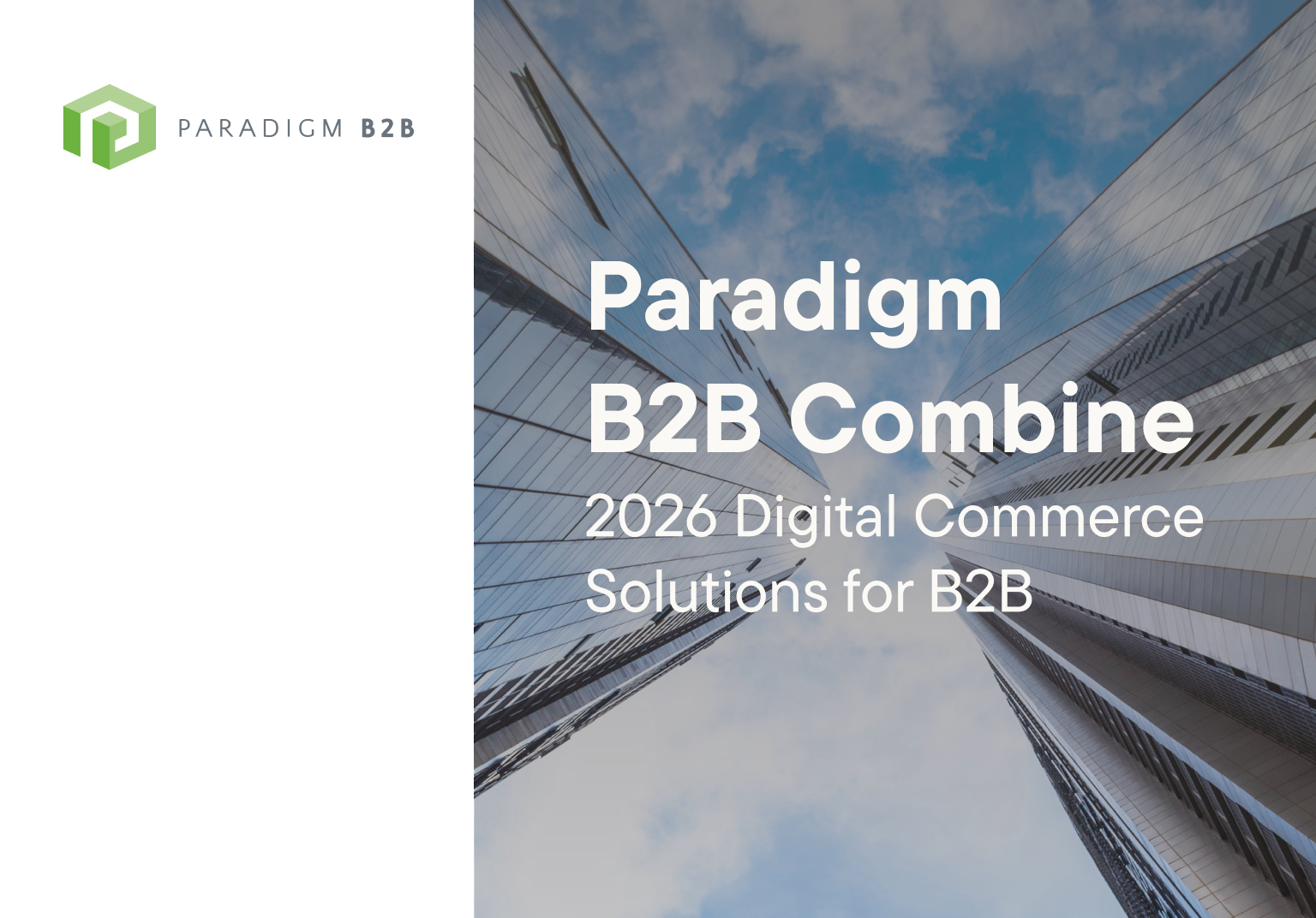 Paradigm B2B Combine 2026 Digital Commerce Solutions: Enterprise Edition