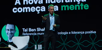 Onde o jogo vira. Sessões com as maiores autoridades globais em ciência do comportamento e liderança.