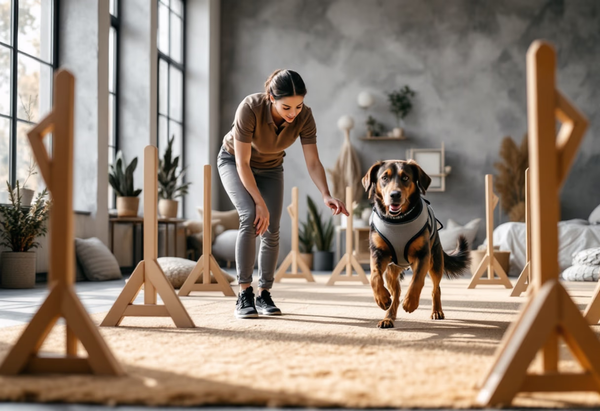 image of animal training sessions