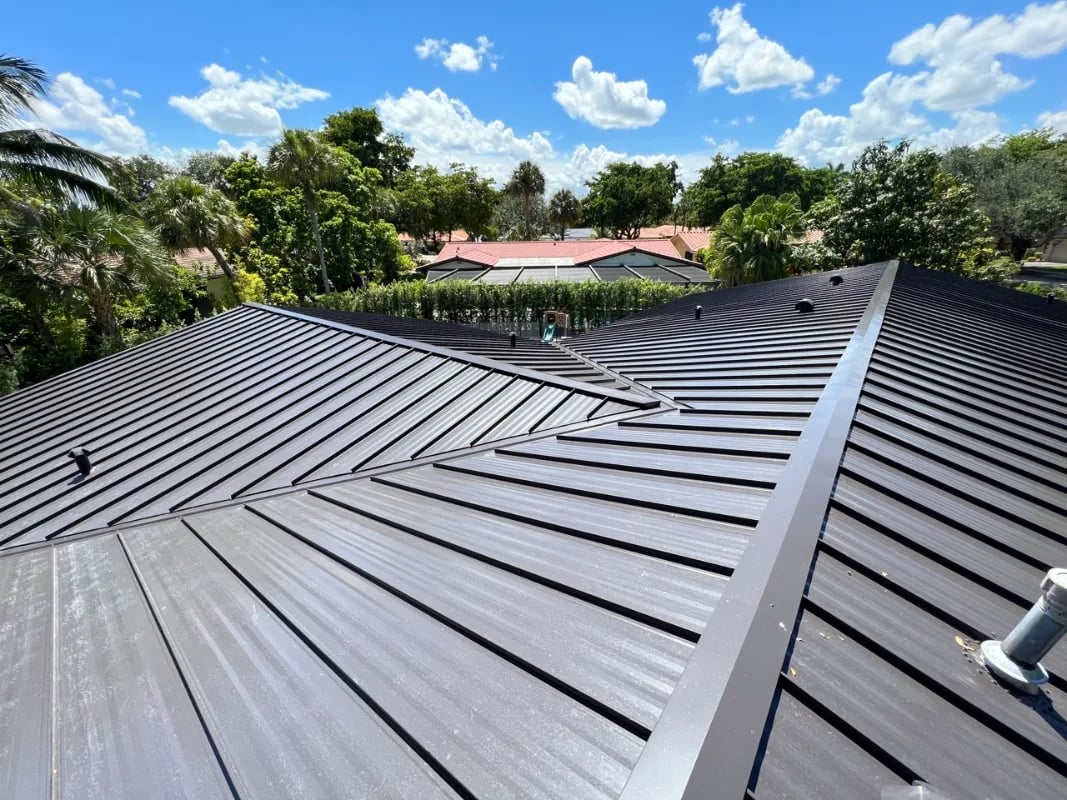 Quality roofing craftsmanship detail on residential property