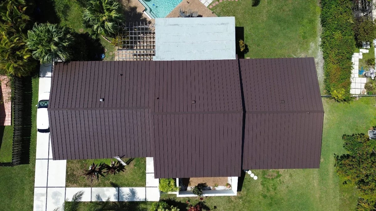 Map of Indigo Roofing Miami service areas across Miami-Dade County