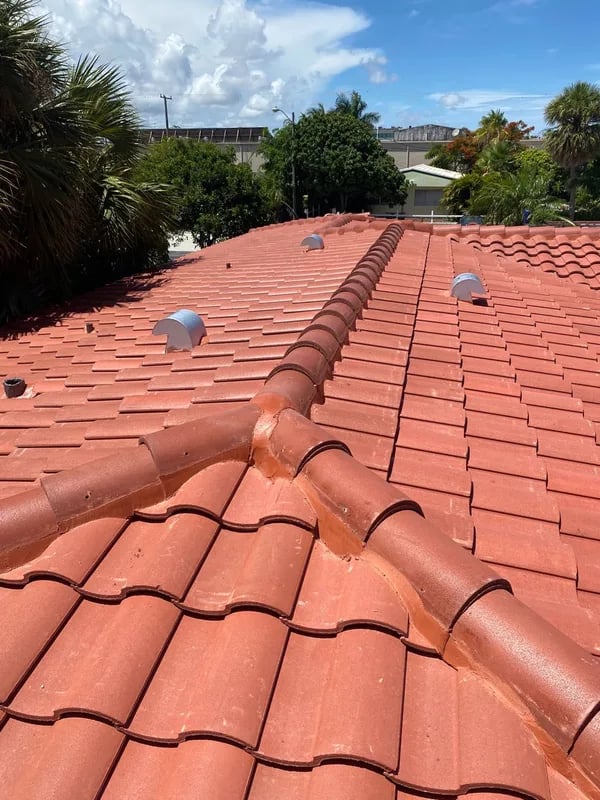Durable tile roof installation built to last over 30 years in Miami