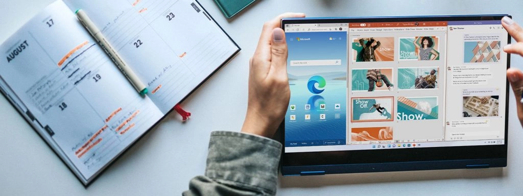 Windows 11 on a laptop