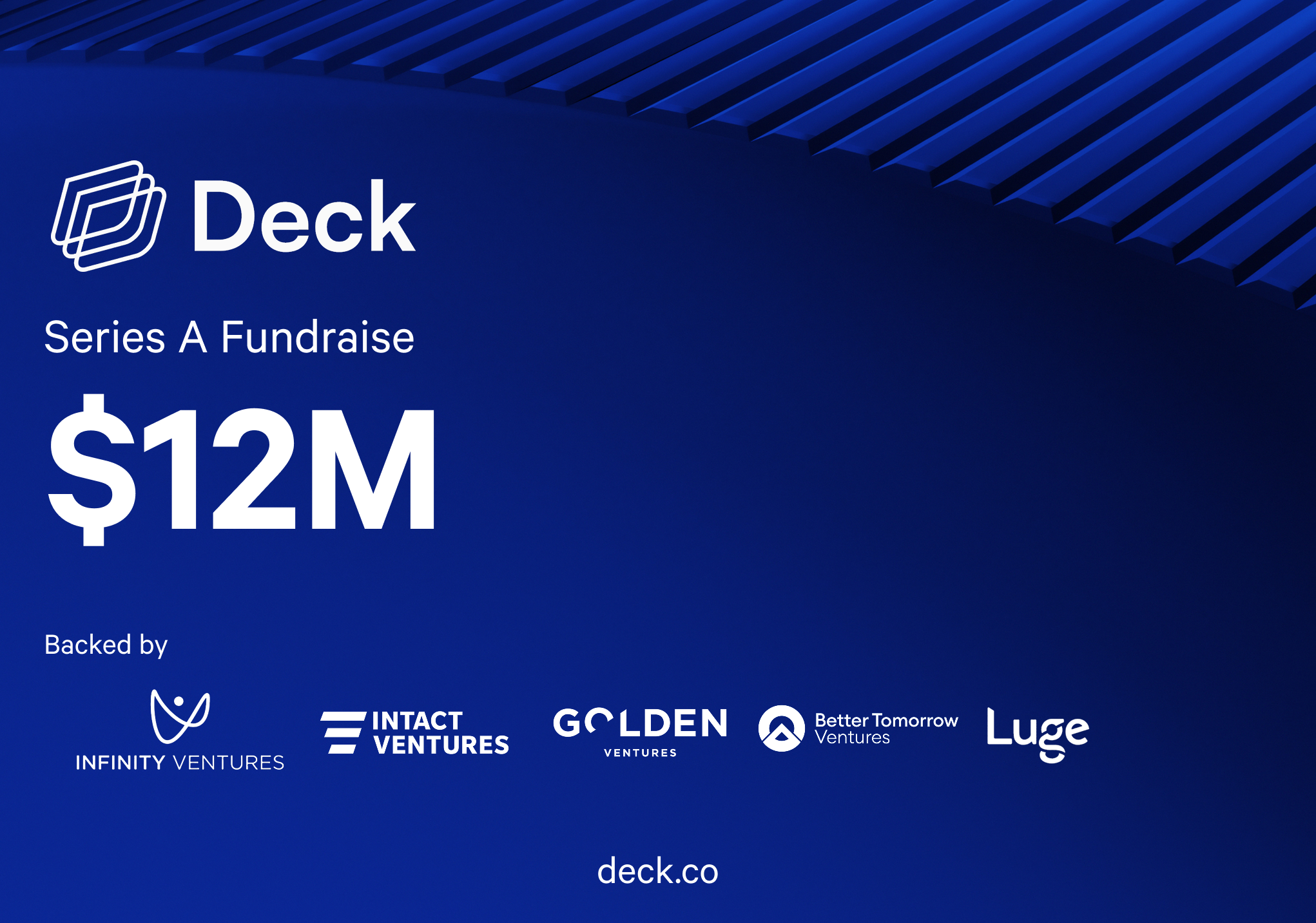 Deck Raises $12M Series A to Open the Web’s Data