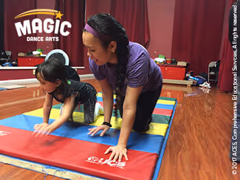 MAGIC dance class happening every Monday in the ACES San Jose office