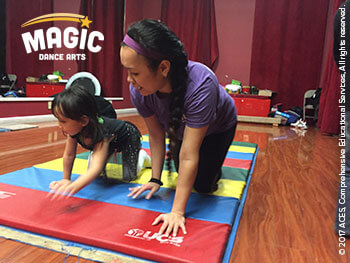 MAGIC dance class happening every Monday in the ACES San Jose office